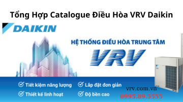 Tổng Hợp Catalogue Điều Hòa VRV Daikin