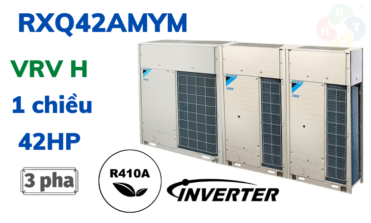 Tổ hợp 3 Dàn Nóng Daikin Loại VRV A 1 Chiều RXQ42AMYM