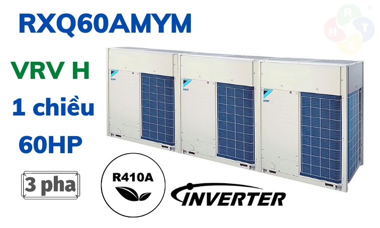 Tổ Hợp 3 Dàn Nóng Daikin Loại VRV A 1 Chiều RXQ60AMYM