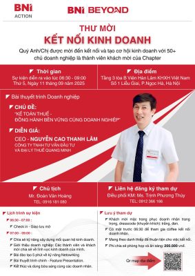 Kết Nối Kinh Doanh & Cơ Hội Hợp Tác 11/09/2025